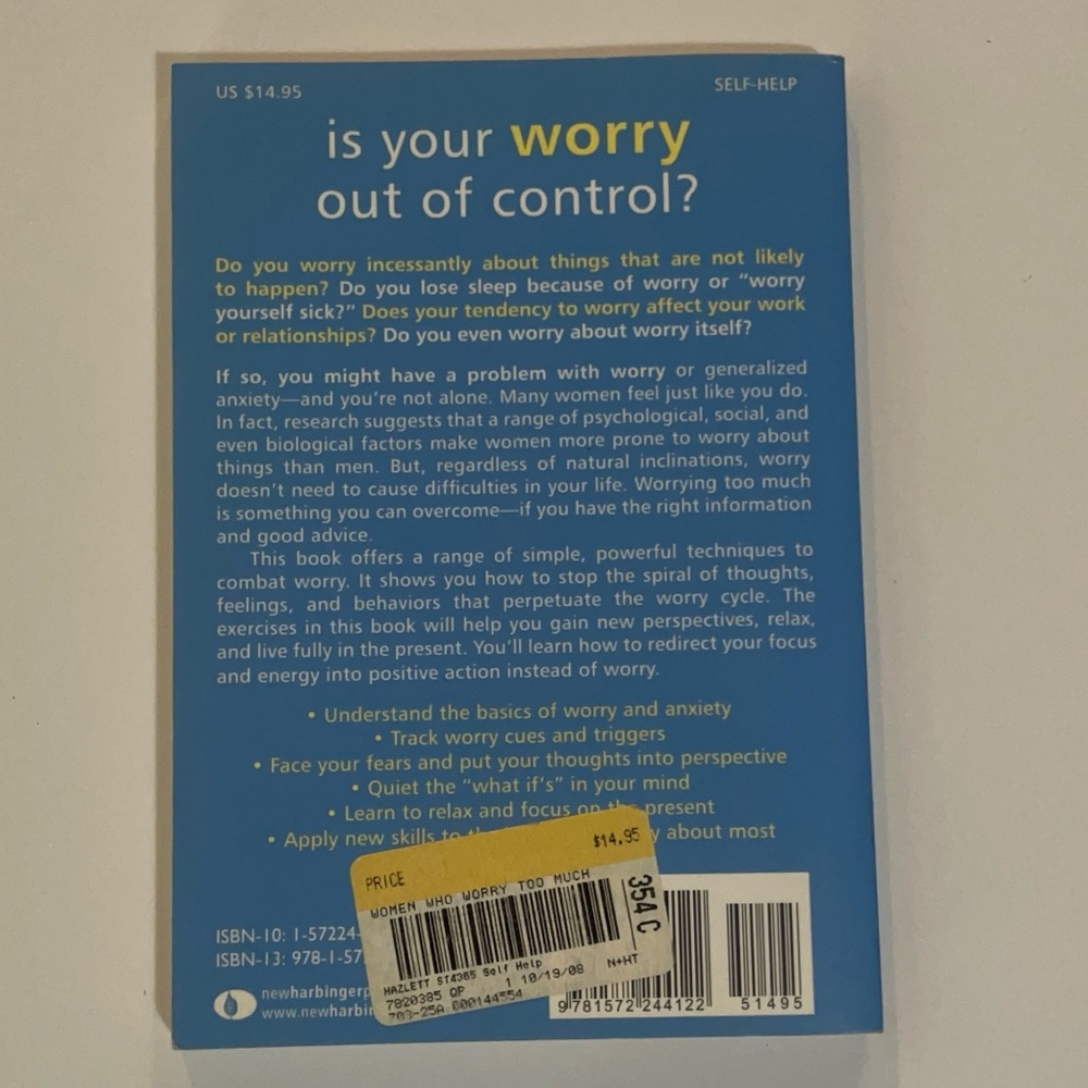 Learn to Relax & Stop Worrying book duo - Picture 5 of 6